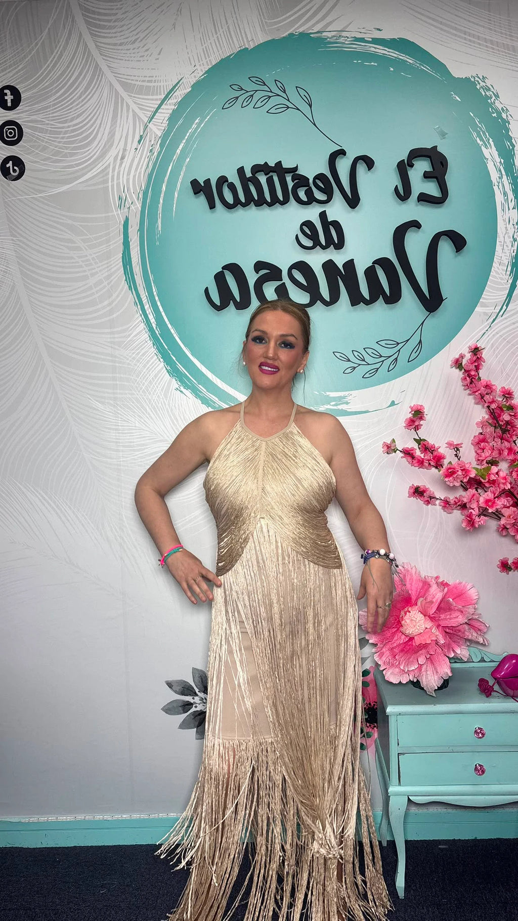 VESTIDO FATIMA FLECOS