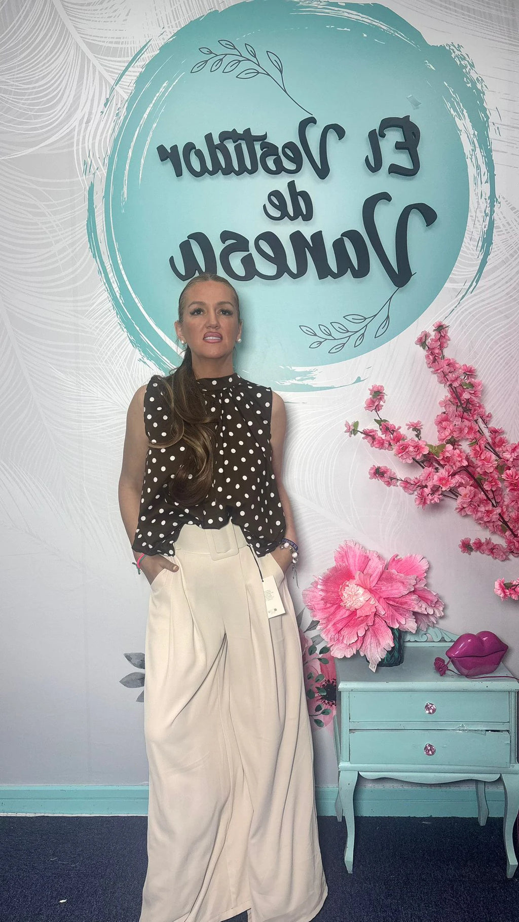 CAMISA TENDENCIA LUNARES MARILUZ