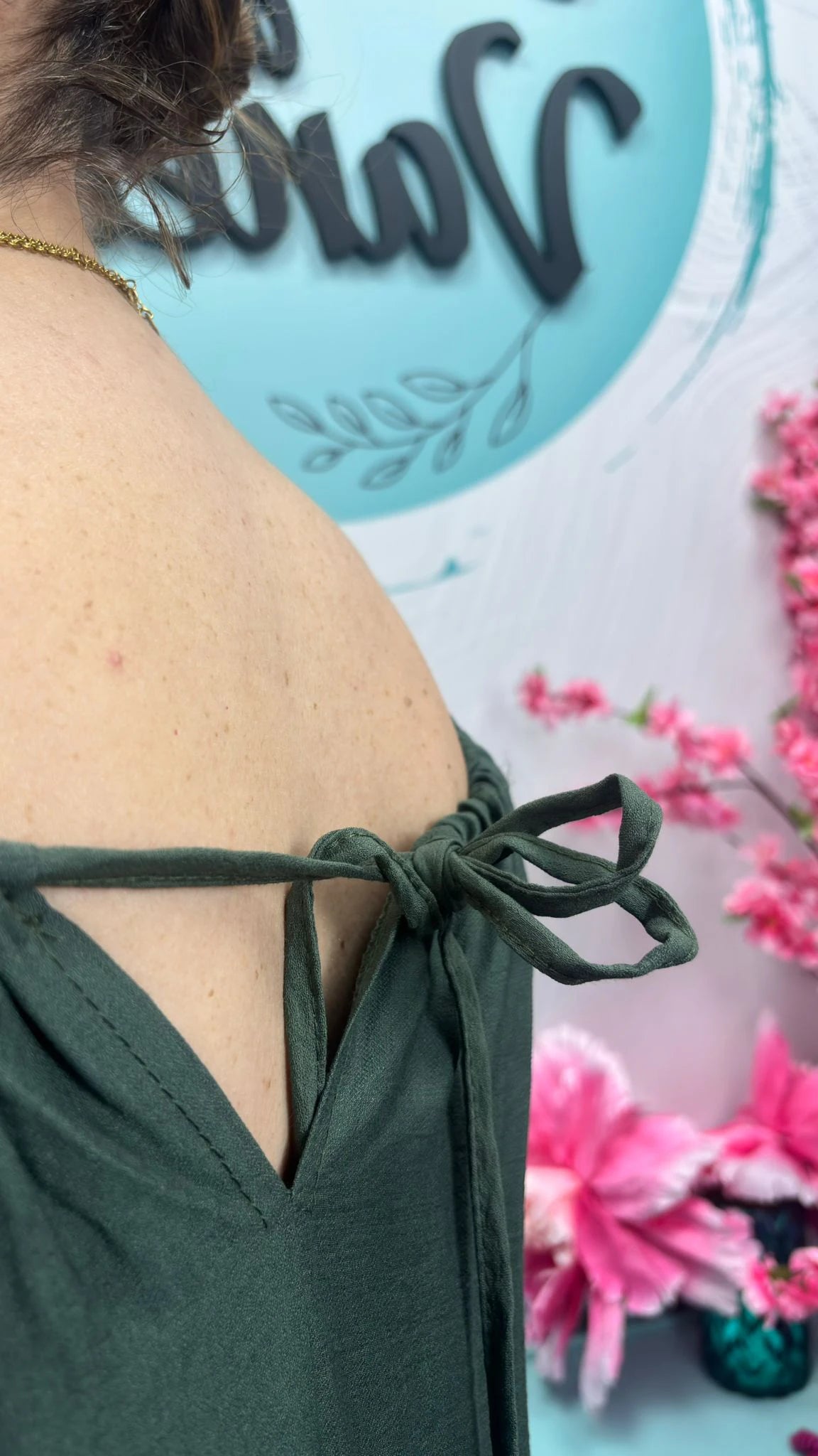 VESTIDO MAXI OVERSIZE SEMILINO SAMARA