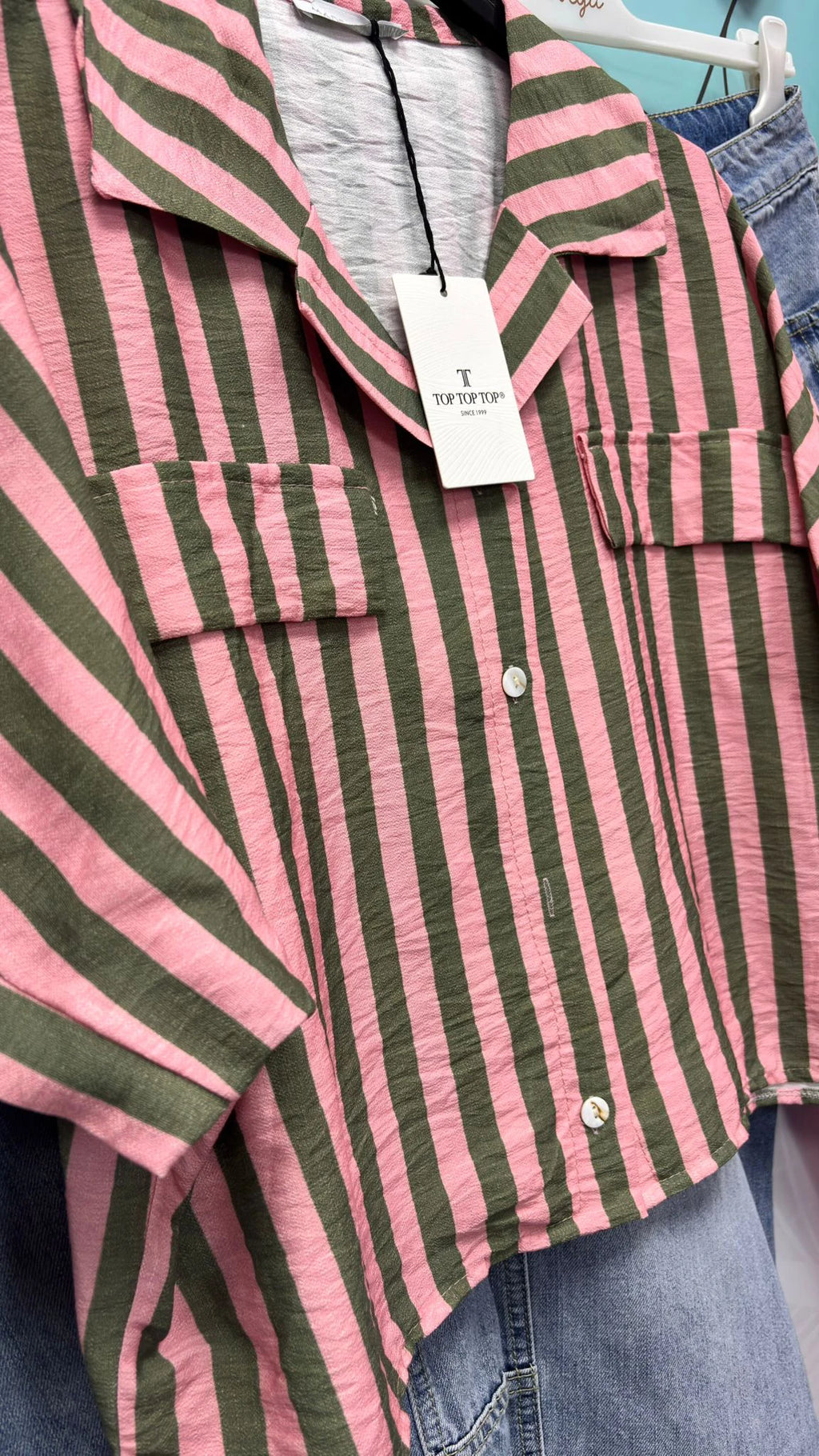 CAMISA SEMILINO RAYAS TANIA