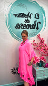 VESTIDO GLORIA ARGOLLA FLUOR
