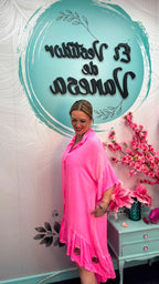 VESTIDO GLORIA ARGOLLA FLUOR