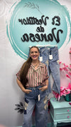 PANTALÓN CORTE CROPPED CARLA