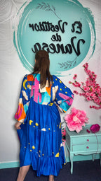 VESTIDO JOT AZUL ANTONIA