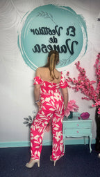 MONO FLORAL ROSA