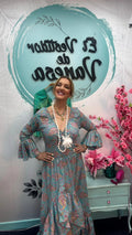 VESTIDO DE SEDA INDIA INDARA