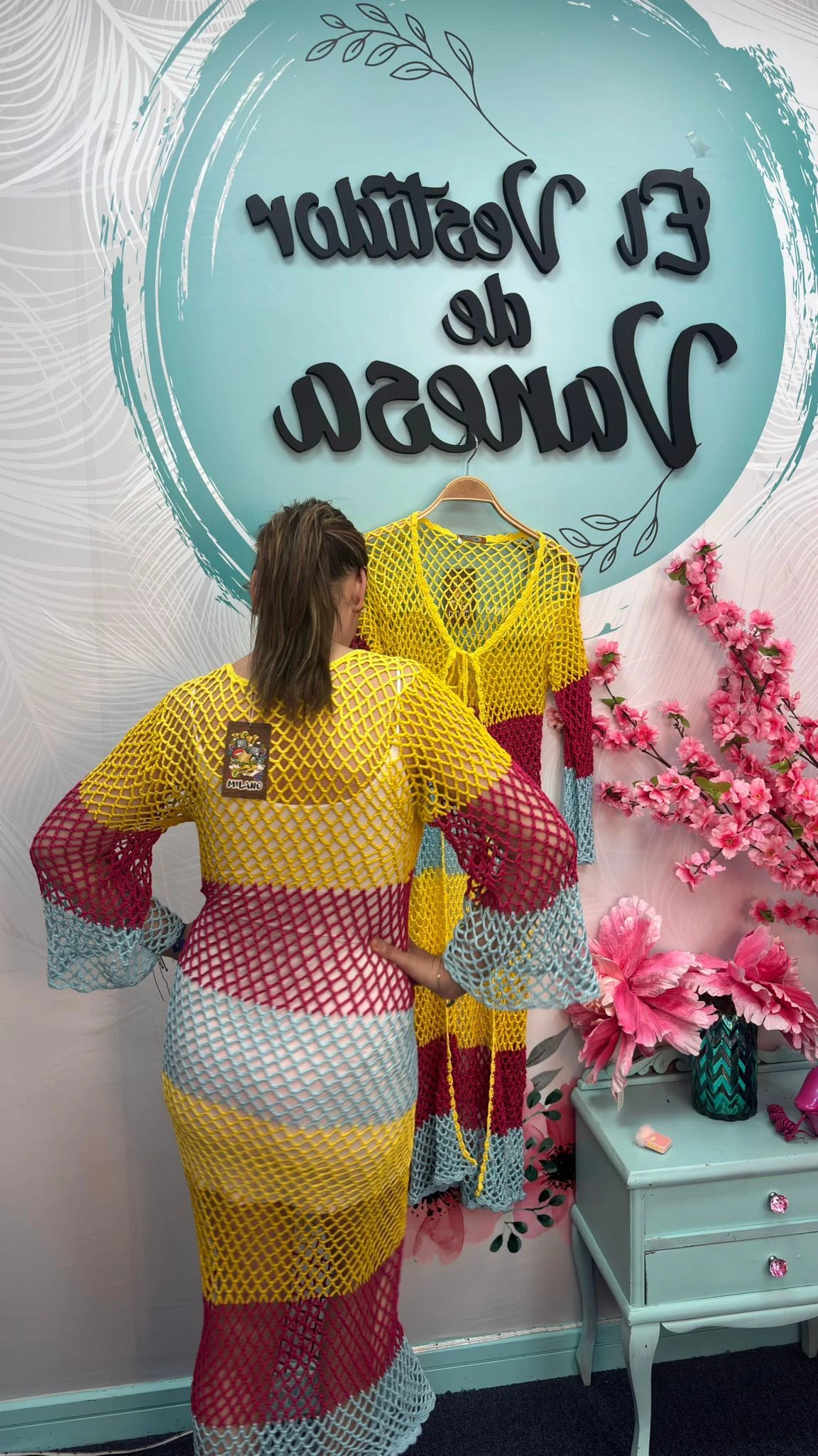 VESTIDO CROCHET AMARAL