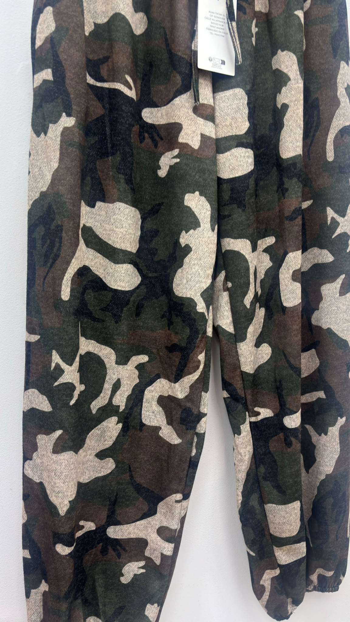 CAMO JOGGER PANTS