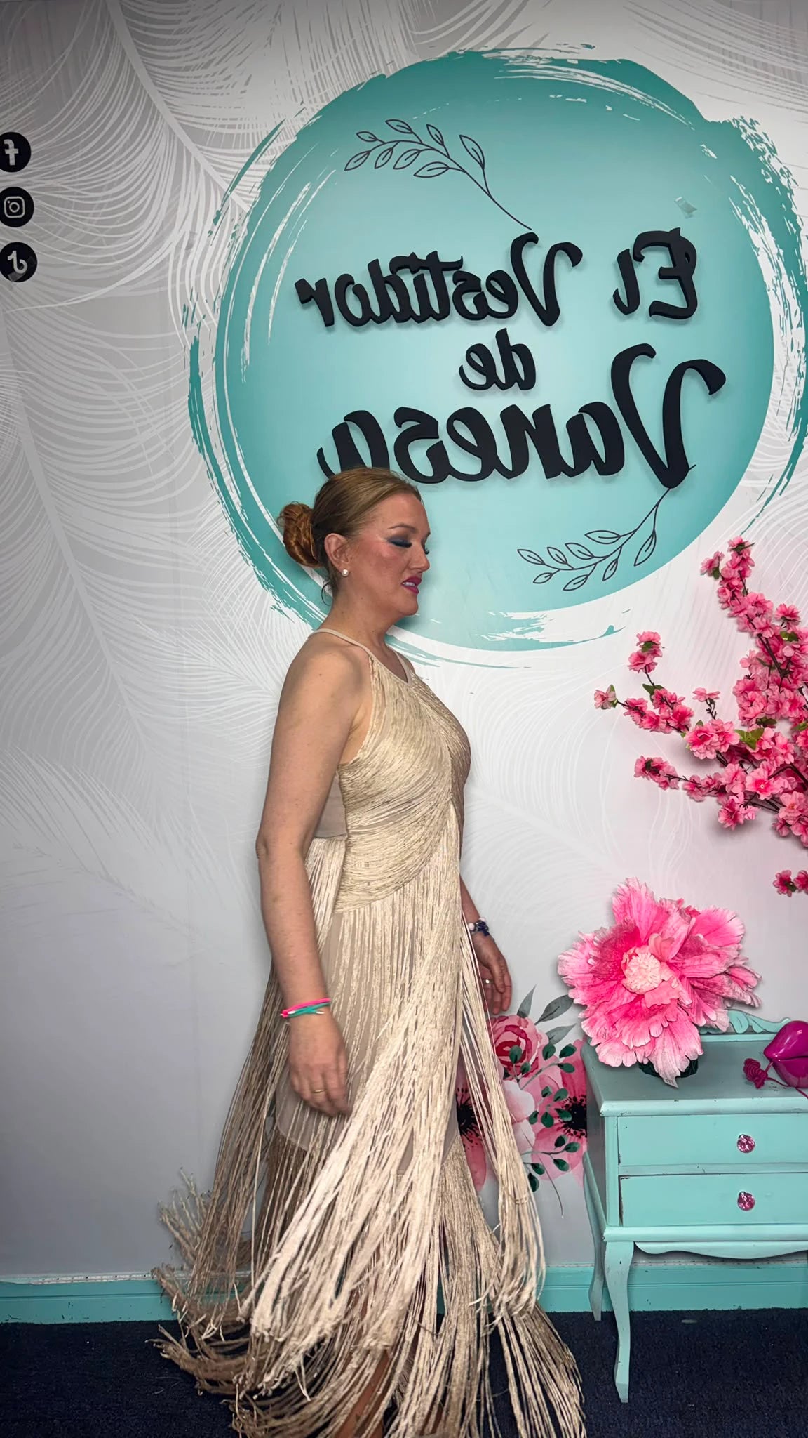 VESTIDO FATIMA FLECOS
