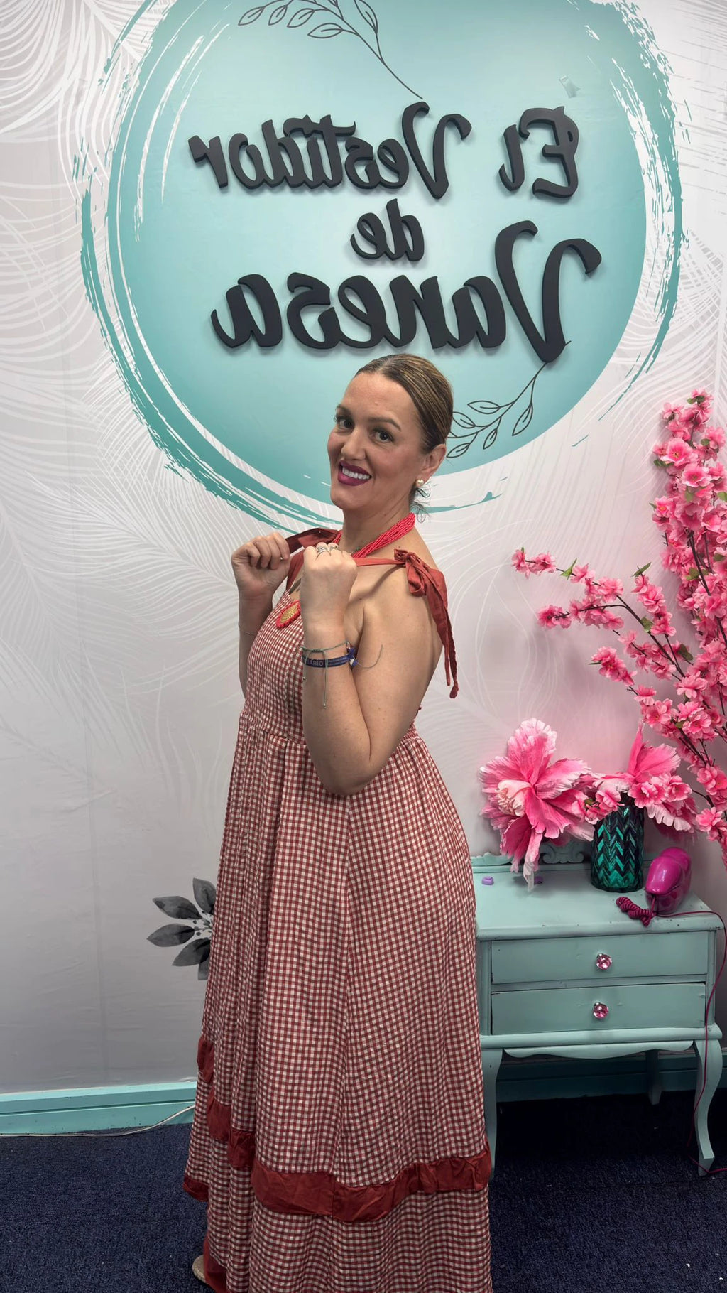 VESTIDO VICHY LACITOS
