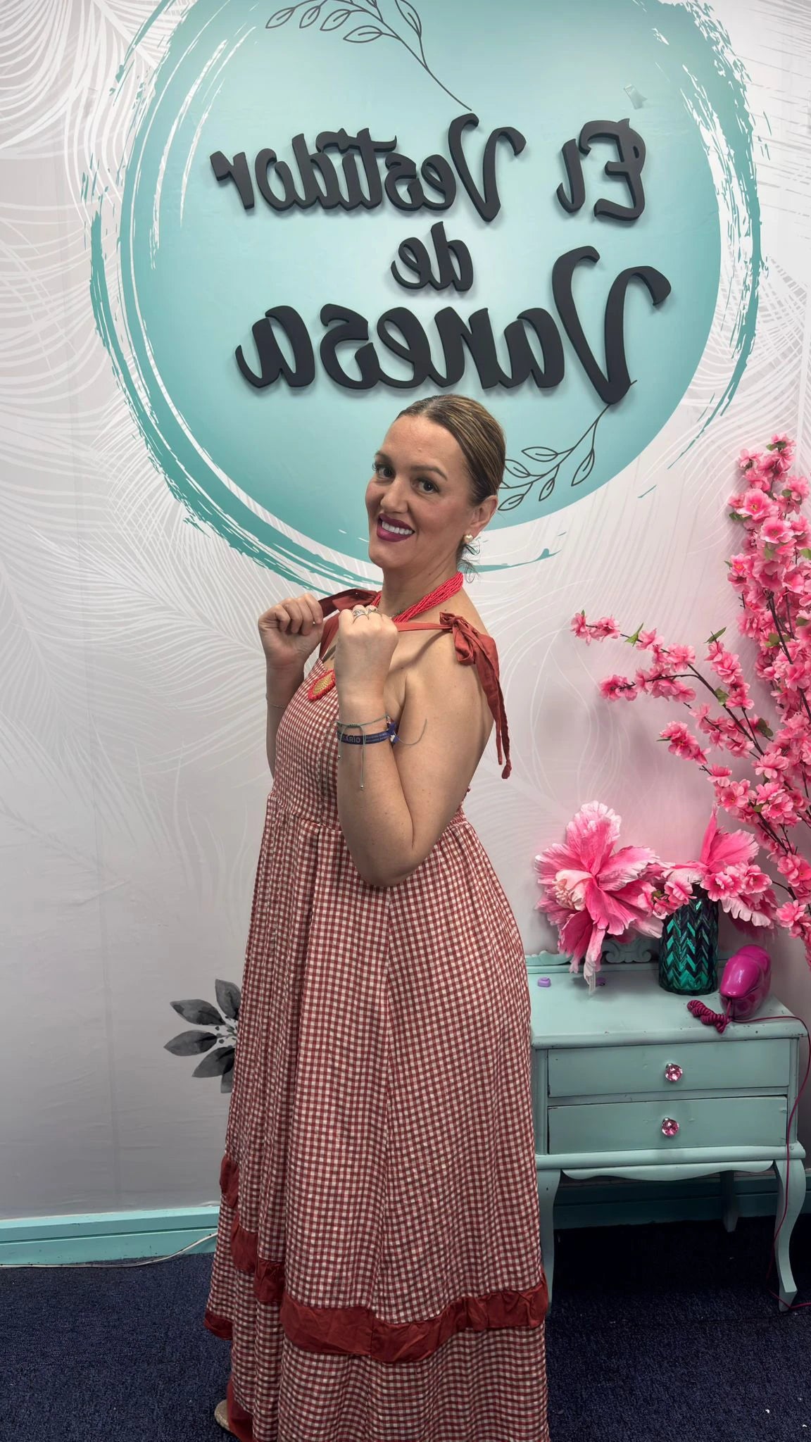 VESTIDO VICHY LACITOS