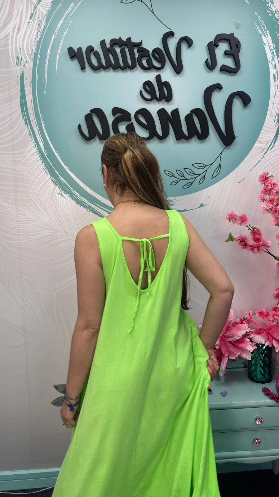 VESTIDO LENTEJUELAS LADIES