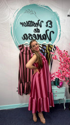 VESTIDO RAYAS DARTACAN
