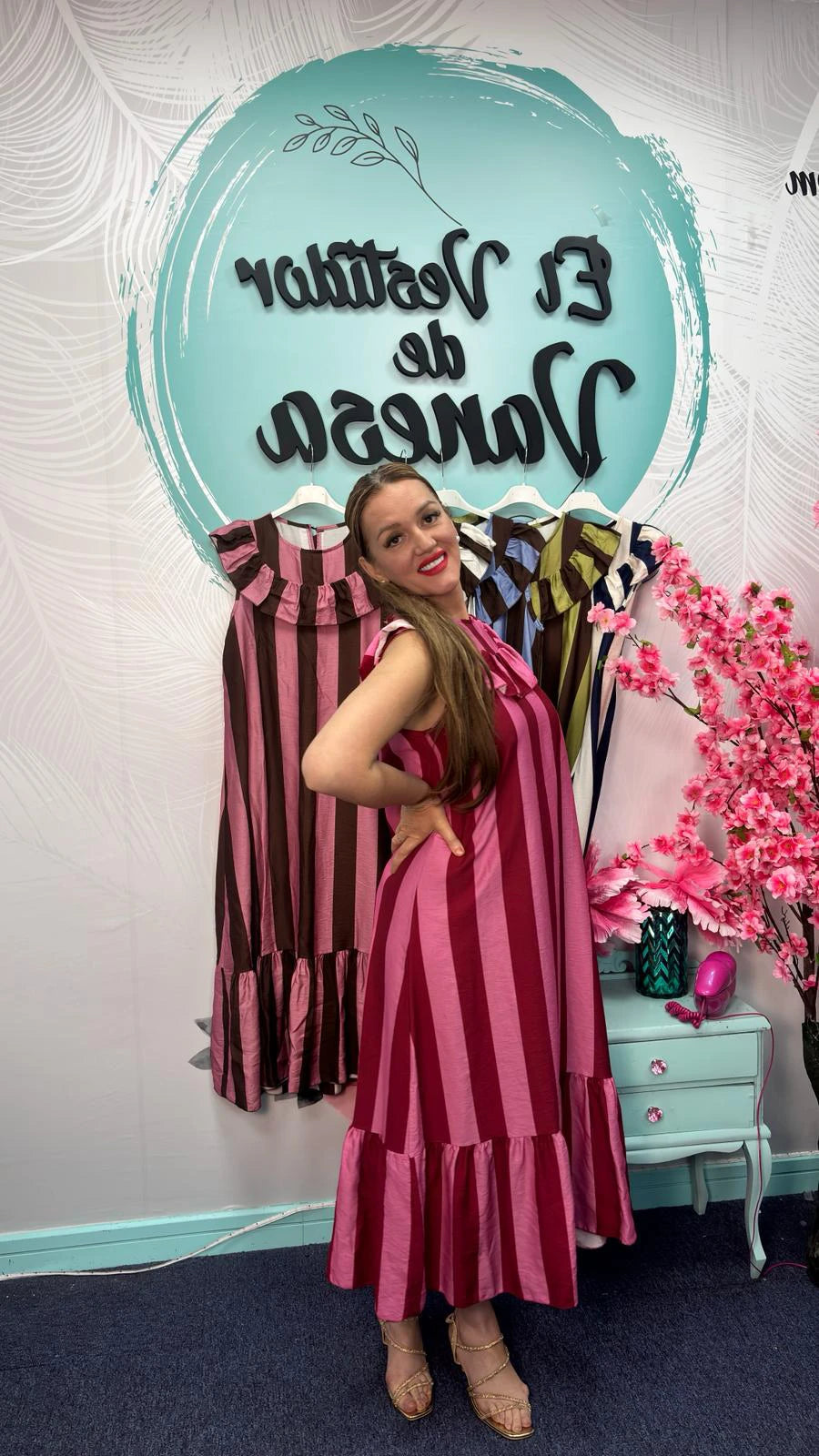 VESTIDO RAYAS DARTACAN