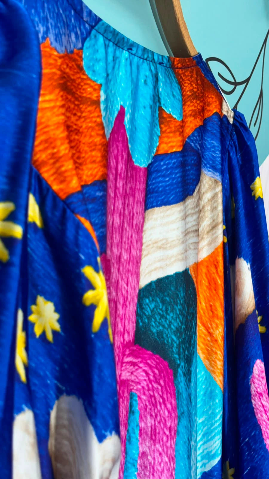 VESTIDO JOT AZUL ANTONIA