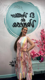 VESTIDO RAYAS PALMERA PIPI
